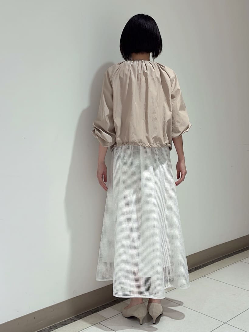 環さんの「UNTITLED｜【洗える/清涼感】袖スリットニットプルオーバー」を使ったコーディネート
