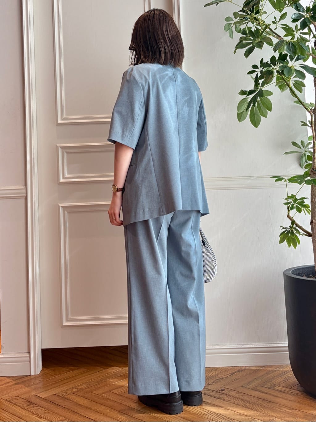 nakaoさんの「DRESSTERIOR｜【otonaMUSE5月号掲載/セットアップ可】ウォッシャブルイージーサマージャケット」を使ったコーディネート
