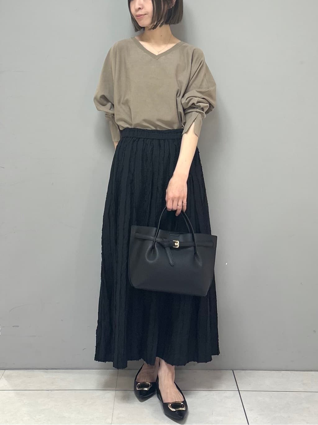 yさんの「OPAQUE.CLIP｜ストレッチハーフパンツ【洗濯機OK】」を使ったコーディネート
