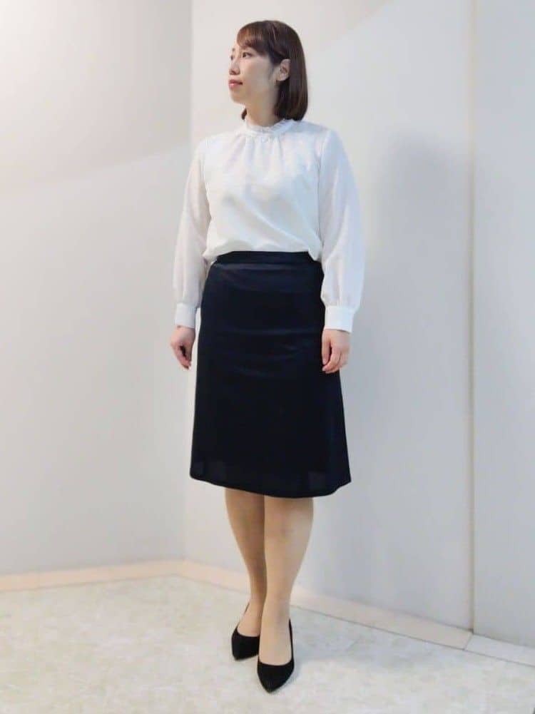 エリさんの「Reflect｜【SS-4Lサイズ／UVカット／接触冷感】匠ジャケット／ベーシックテーラード」を使ったコーディネート