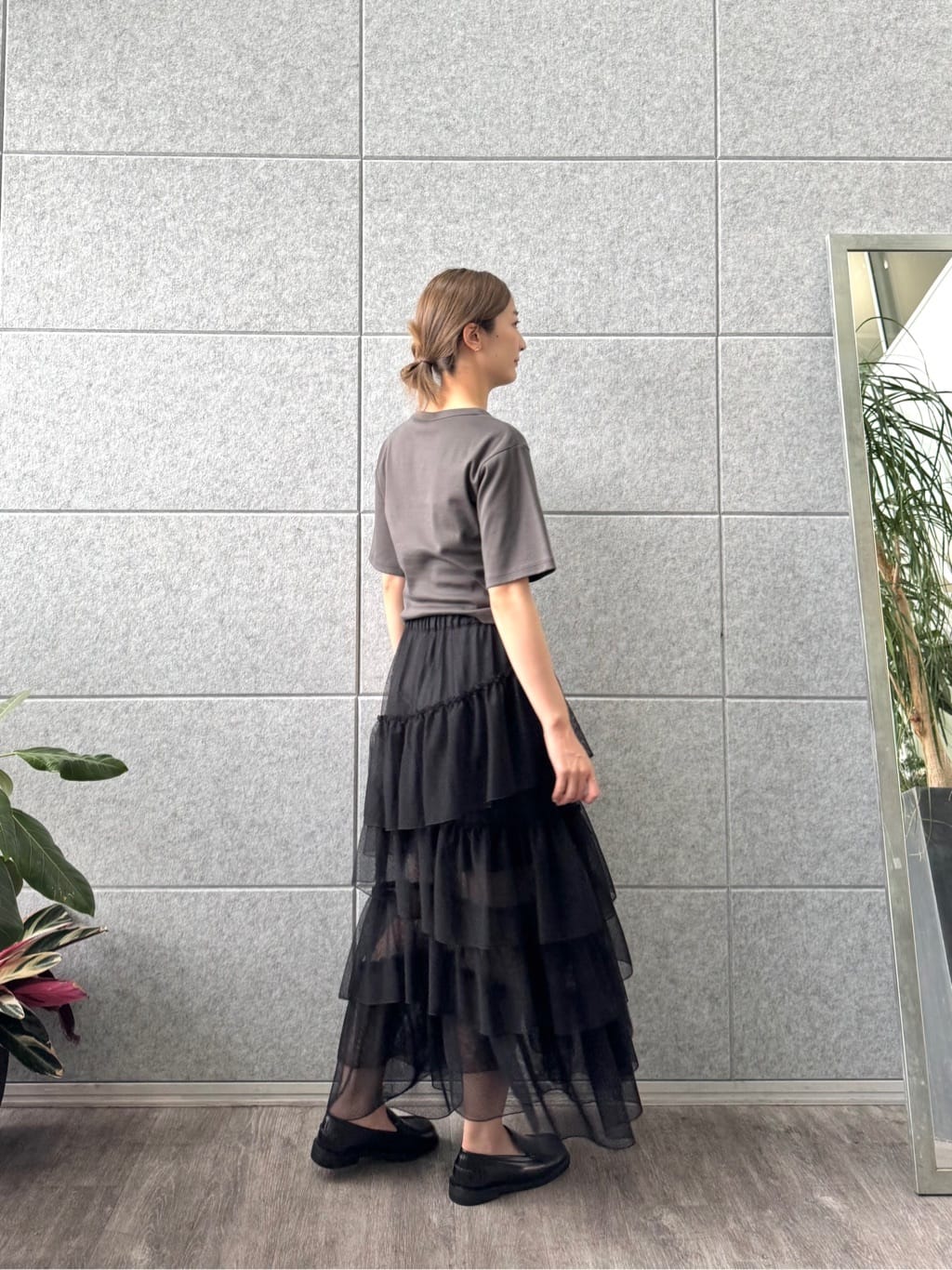 uchi__yamaさんの「CODE A｜corset jersey tee」を使ったコーディネート