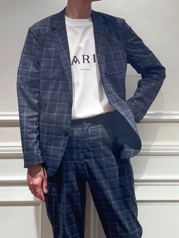 橋本さんの「DRESSTERIOR｜【接触冷感／抗菌防臭／消臭】ICE CLEAR COTTON NINEストリートTシャツ」を使ったコーディネート