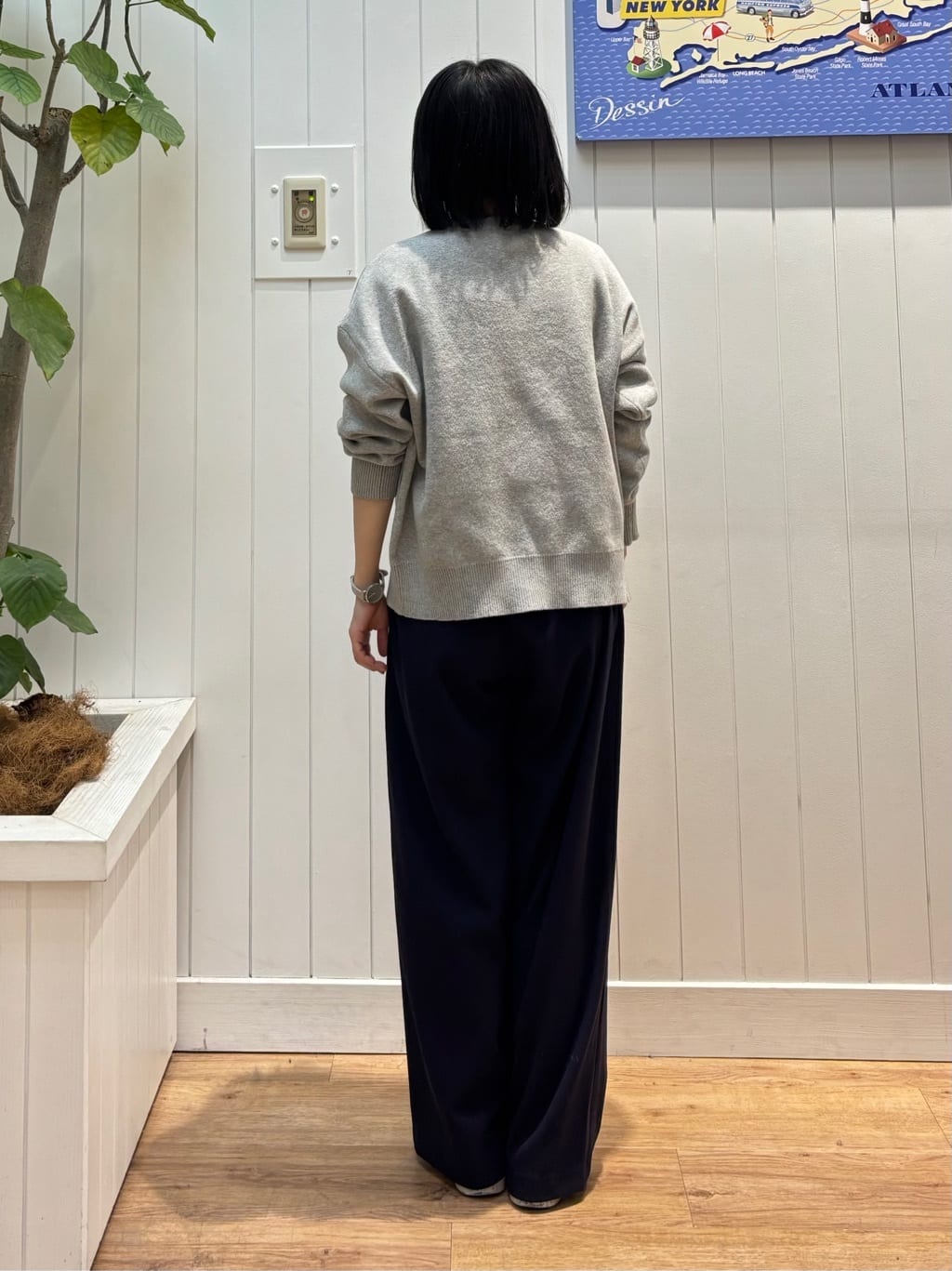 OKADAさんの「Dessin｜【ユニセックス/洗える】ロゴコットンジャカード」を使ったコーディネート