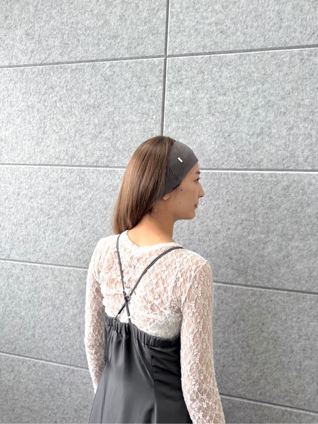 uchi__yamaさんの「CODE A｜heyep｜Silk Hair Band」を使ったコーディネート