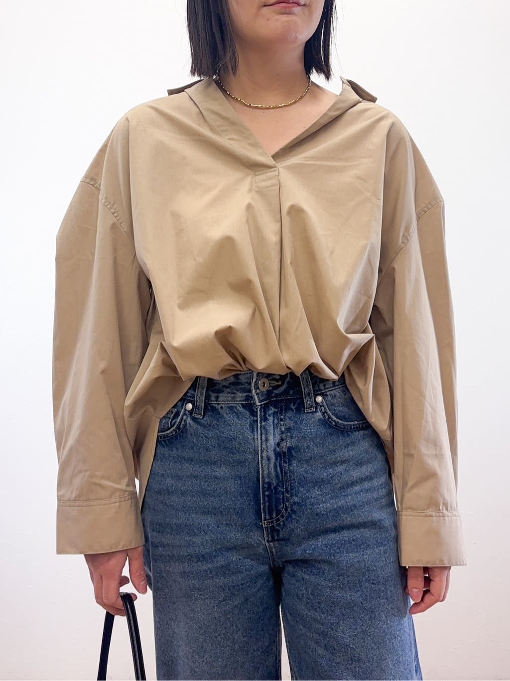 Takeさんの「OPAQUE.CLIP｜バックシャンスキッパーシャツ【洗濯機OK】」を使ったコーディネート