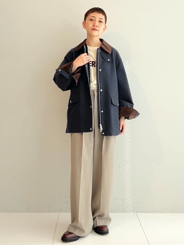 OCHIAIさんの「DRESSTERIOR｜【ウォッシャブル】スプリング ハンティングジャケット」を使ったコーディネート