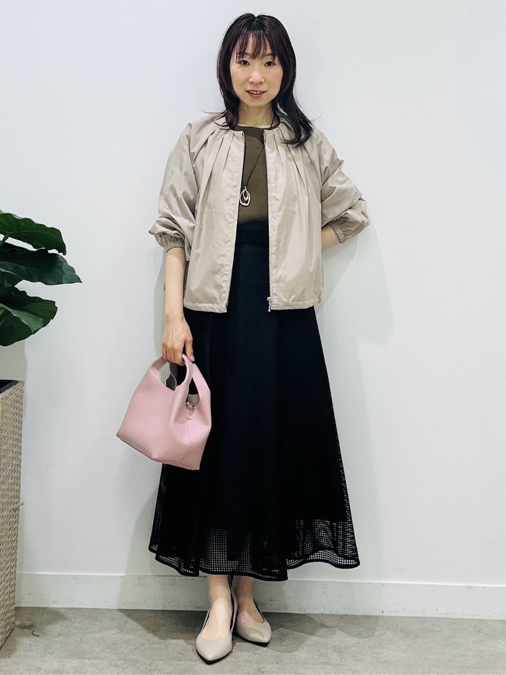 Miwaさんの「UNTITLED｜【洗える】エレガンススリーブニット」を使ったコーディネート