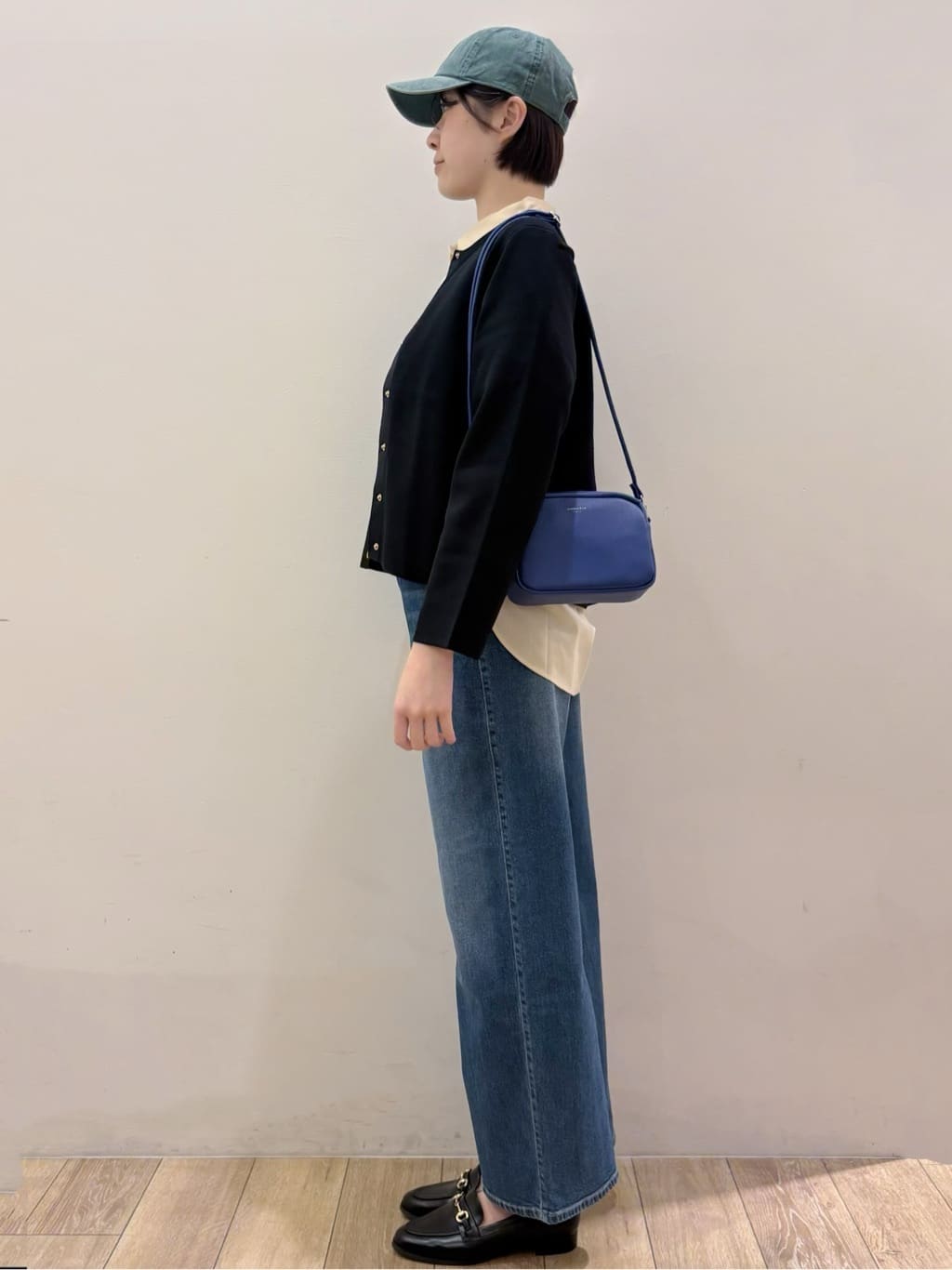 RINさんの「OPAQUE.CLIP｜【接触冷感】ハーフスリーブシャツ《洗濯機OK／防シワ加工》」を使ったコーディネート