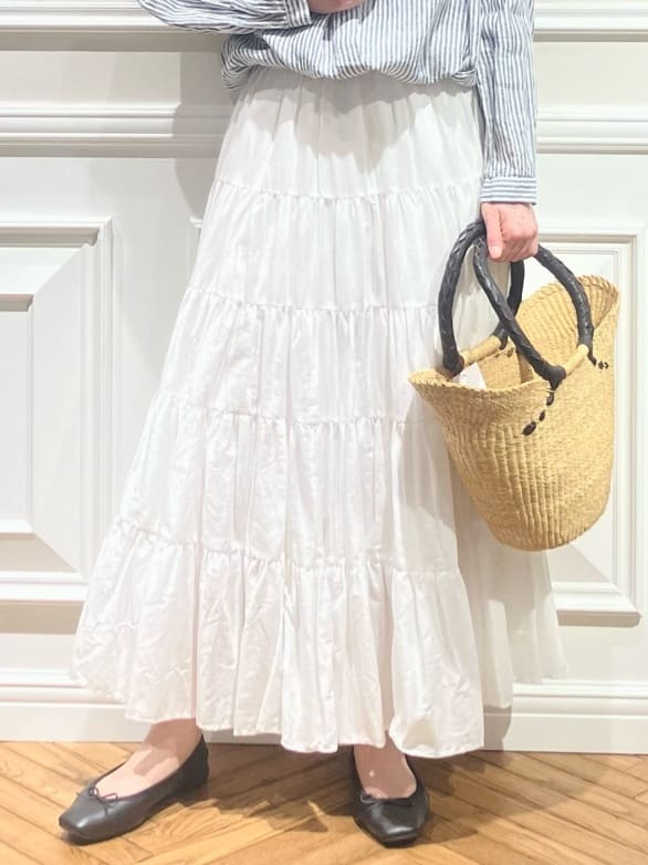 TSUKUIさんの「DRESSTERIOR｜【2WAY/羽織にも】ウォッシャブルリネン ドロストシャツ」を使ったコーディネート