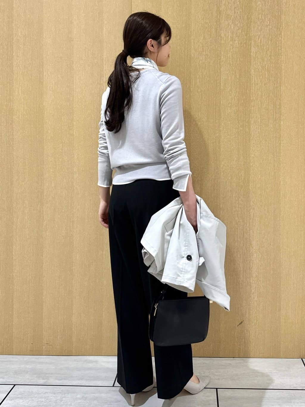 nanaさんの「UNTITLED｜【アンサンブル可/洗える】ウォームスパンニット」を使ったコーディネート