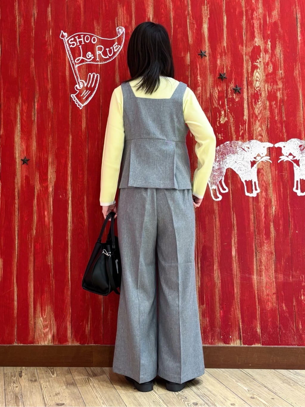 マエDさんの「SHOO･LA･RUE｜【2点セット/S-LL】着回し力も抜群 着るだけで決まる大人上品セットアップ」を使ったコーディネート