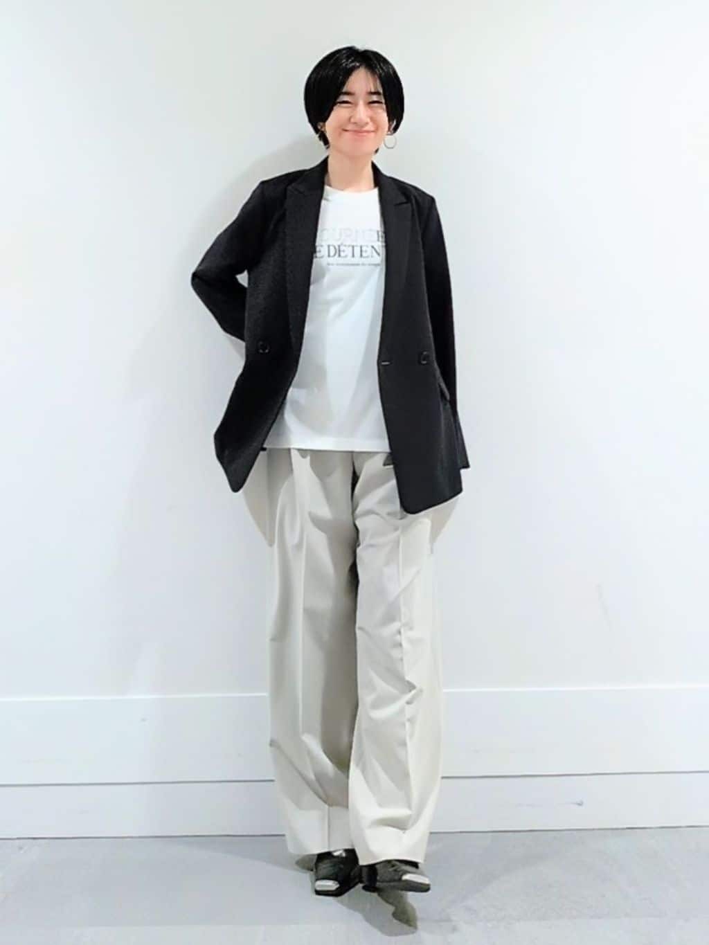 ミズタさんの「UNTITLED｜【ロゴ/プリント】グラフィックTシャツ」を使ったコーディネート