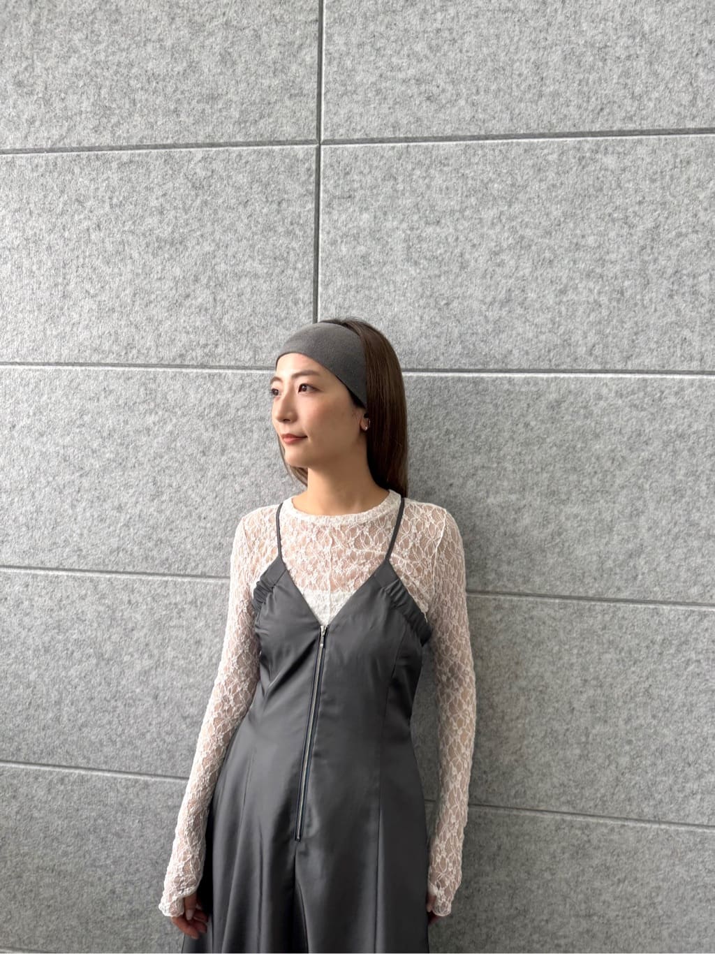 uchi__yamaさんの「CODE A｜heyep｜Silk Hair Band」を使ったコーディネート