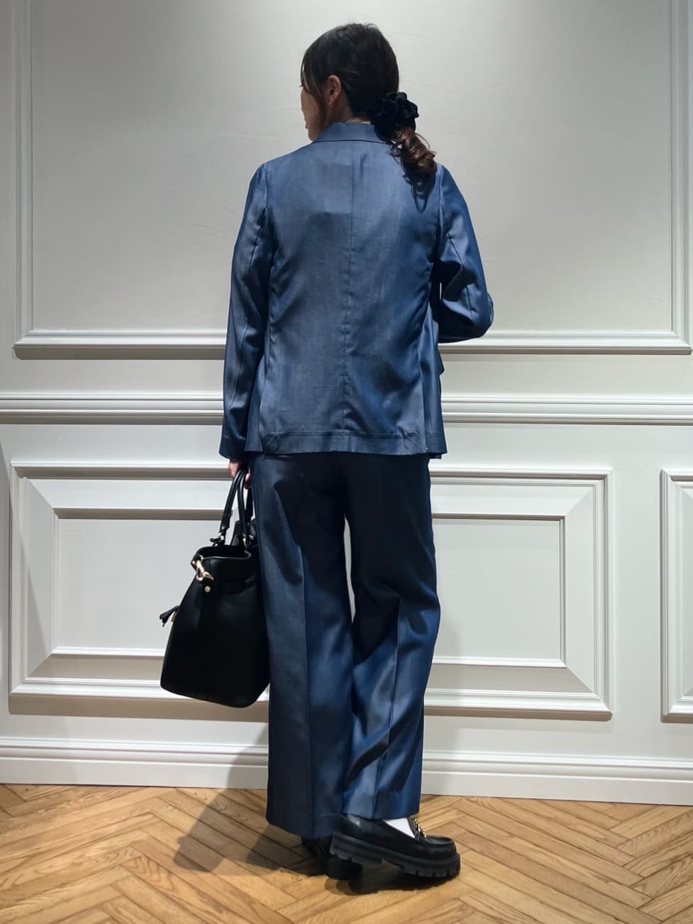 TSUKUIさんの「DRESSTERIOR｜【otonaMUSE5月号掲載/セットアップ可】テンセルデニムダブルジャケット」を使ったコーディネート