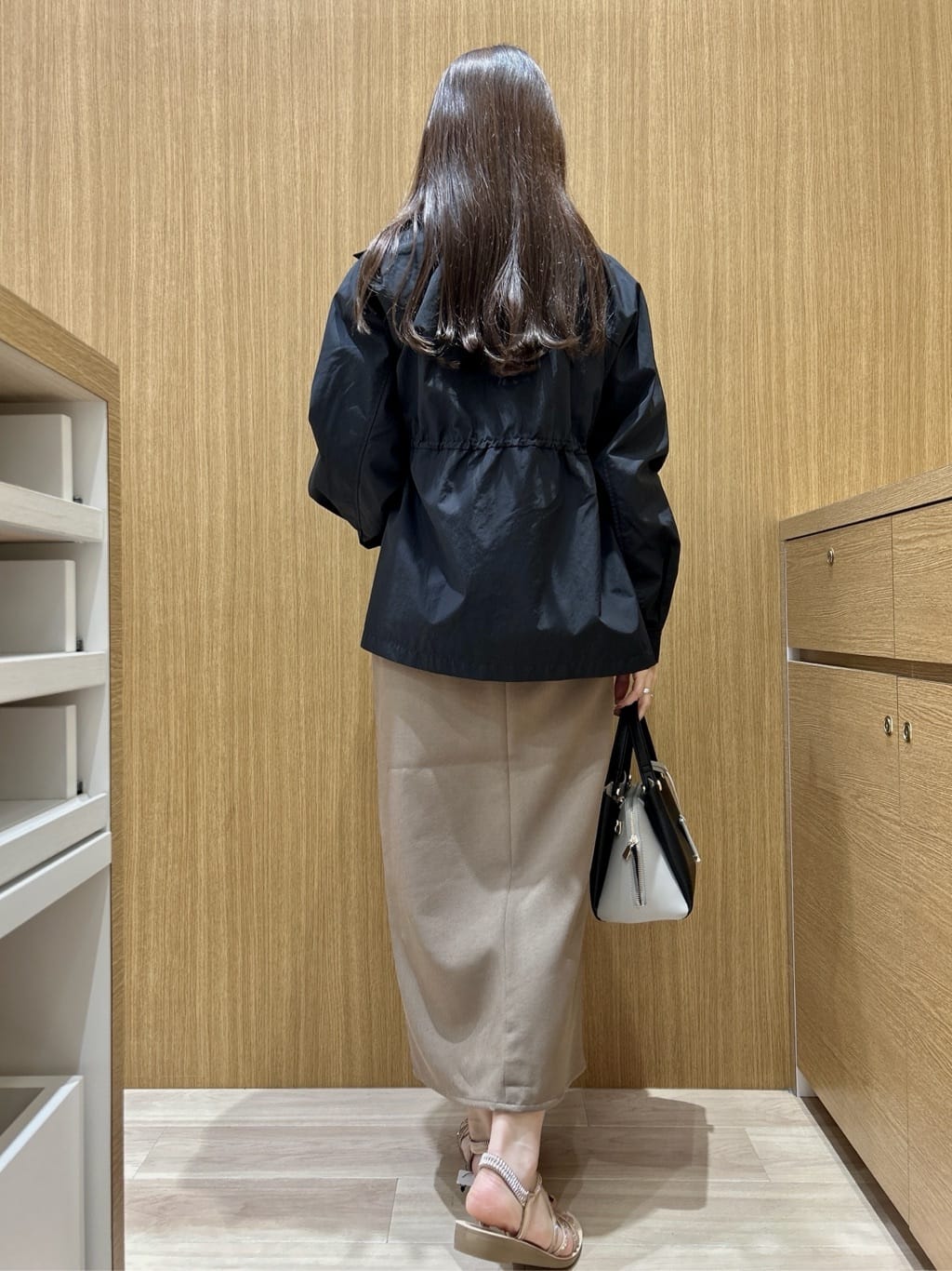 maiさんの「OPAQUE.CLIP｜撥水スタンドZIPブルゾン【洗濯機OK／UVケア／花粉対応】」を使ったコーディネート