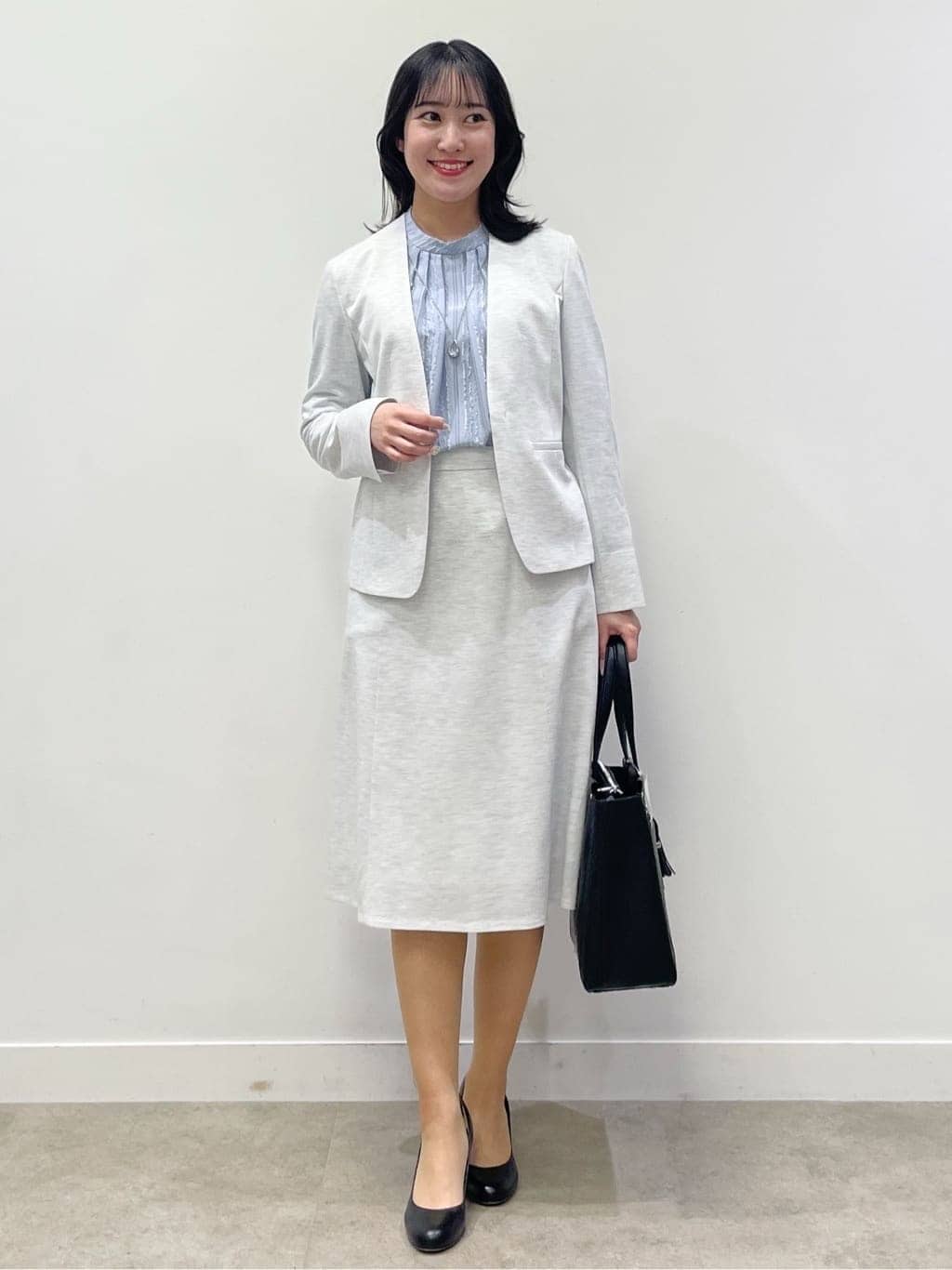 yukariさんの「Reflect｜【SS-4Lサイズ／UVカット／接触冷感】匠ジャケット／ノーカラー」を使ったコーディネート