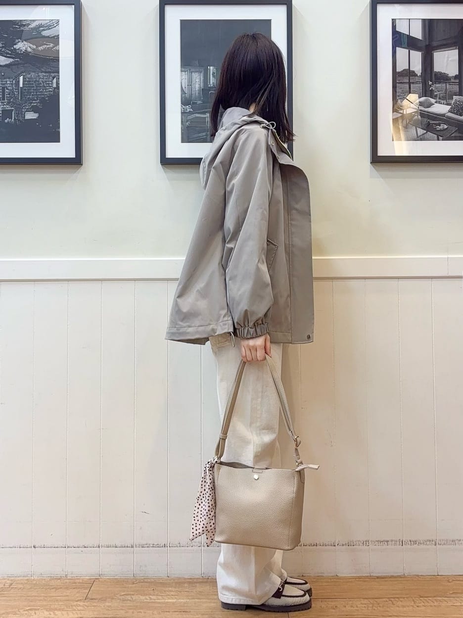 えぬさんの「SHOO･LA･RUE｜【洗濯機可/S-LL】さらりと軽やか インせず着られる すっきり見えドルマンニット」を使ったコーディネート