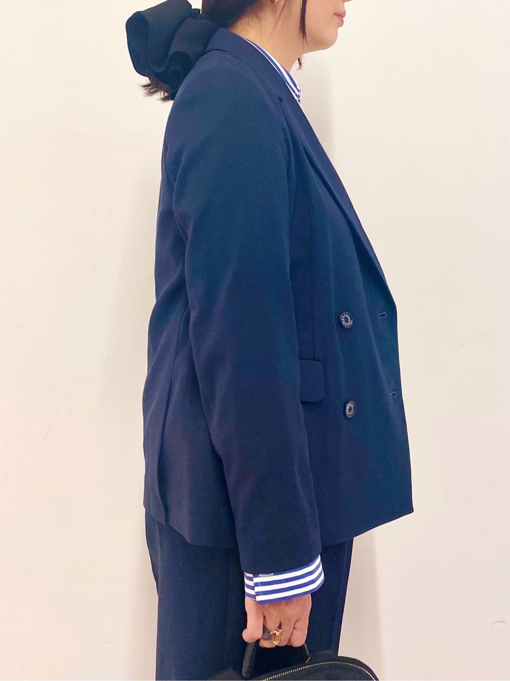 Sawaguchiさんの「DRESSTERIOR｜【セットアップ可/吸水速乾/ウォッシャブル】リネンブレンドオックスダブルジャケット」を使ったコーディネート