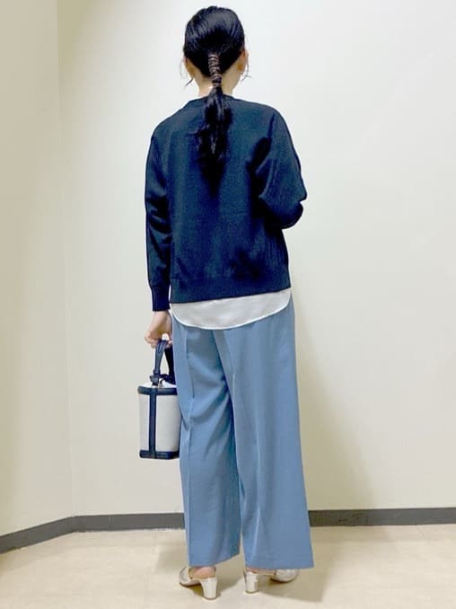  beni_gingerさんの「Reflect｜【選べる5色◎／マシンウォッシュ可】シャーリングデザインブラウス」を使ったコーディネート