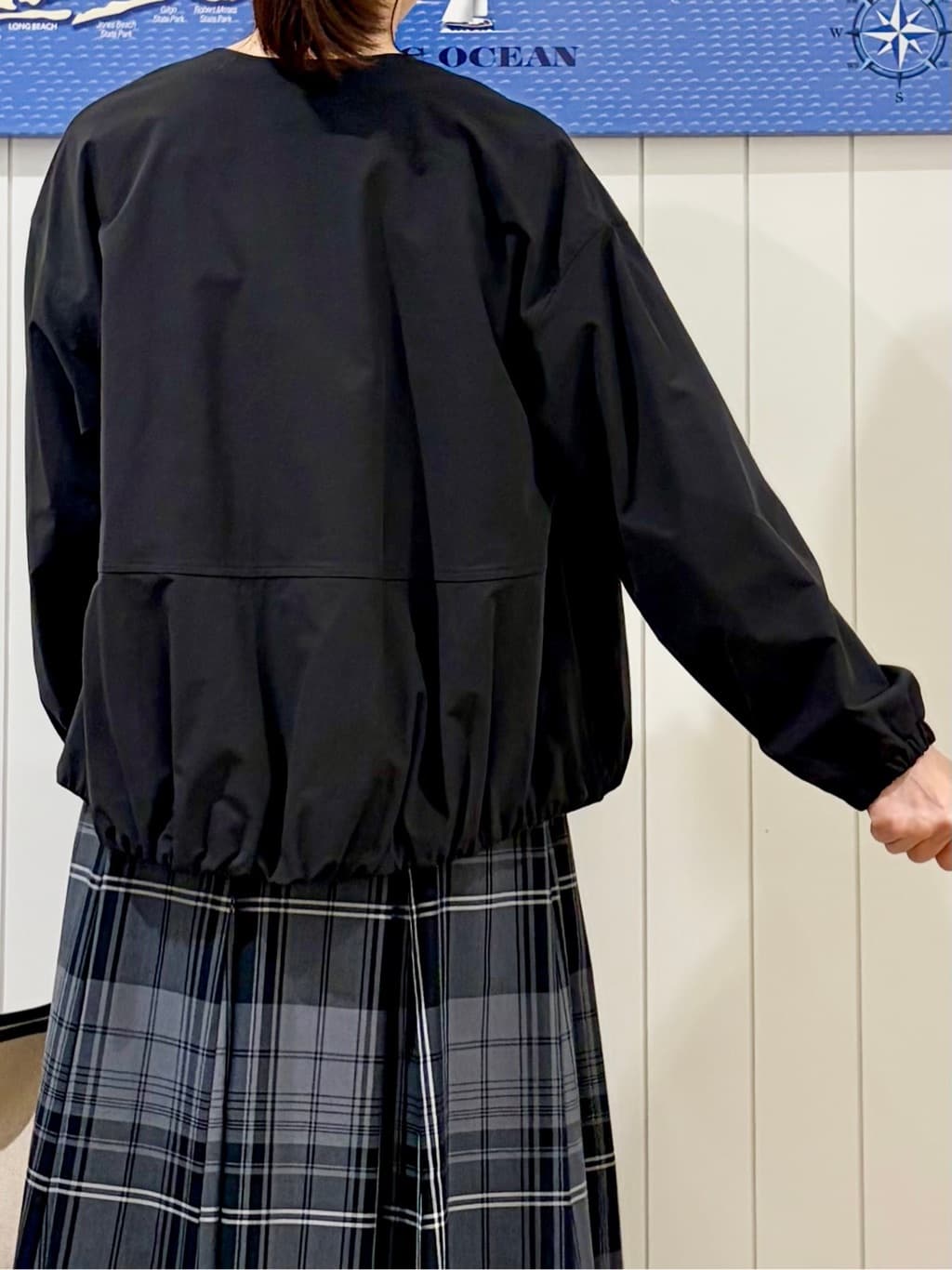 uwatokoさんの「Dessin｜【洗える】後ろボタンニットプルオーバー七分袖」を使ったコーディネート