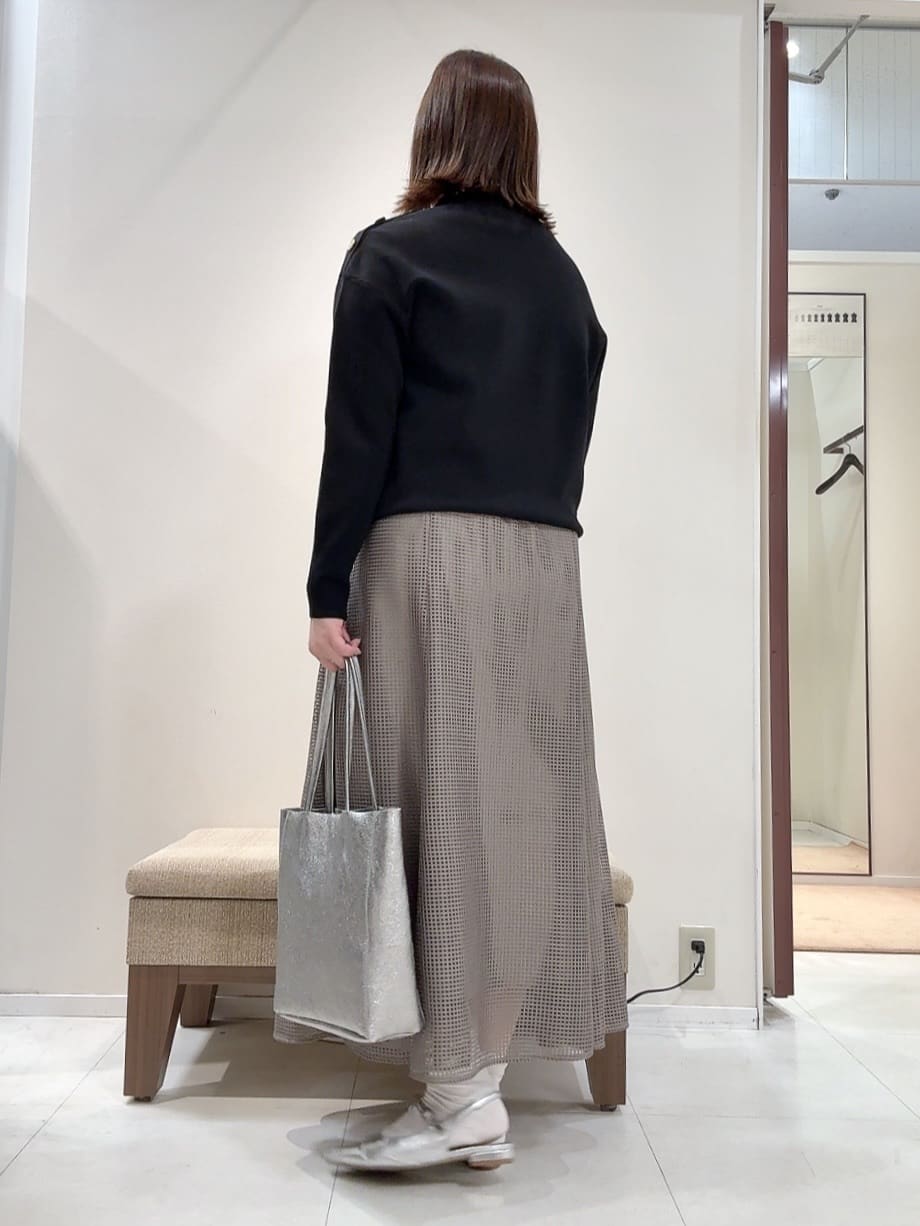 YUIさんの「UNTITLED｜【洗える】ミラノリブニット」を使ったコーディネート