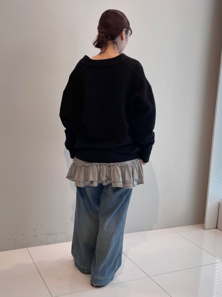 abeさんの「tk.TAKEO KIKUCHI｜ハーフジップニットポロシャツ」を使ったコーディネート