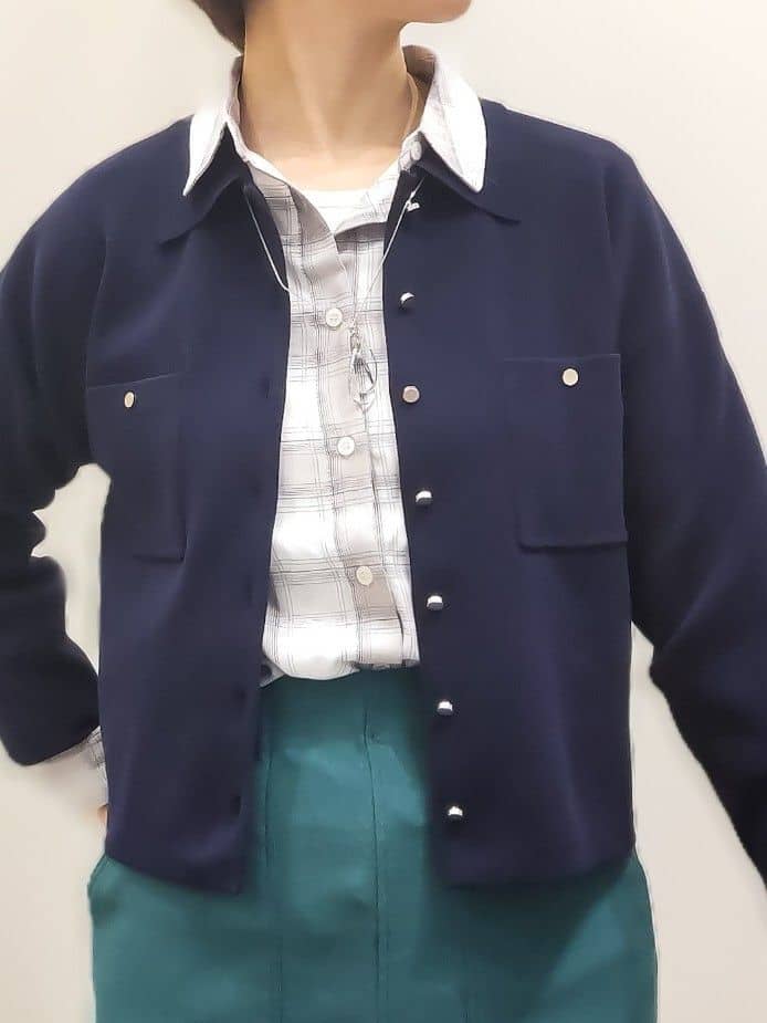 やまちゃんさんの「grove｜【大人の抜け感】オンブレーチェックシャツ」を使ったコーディネート