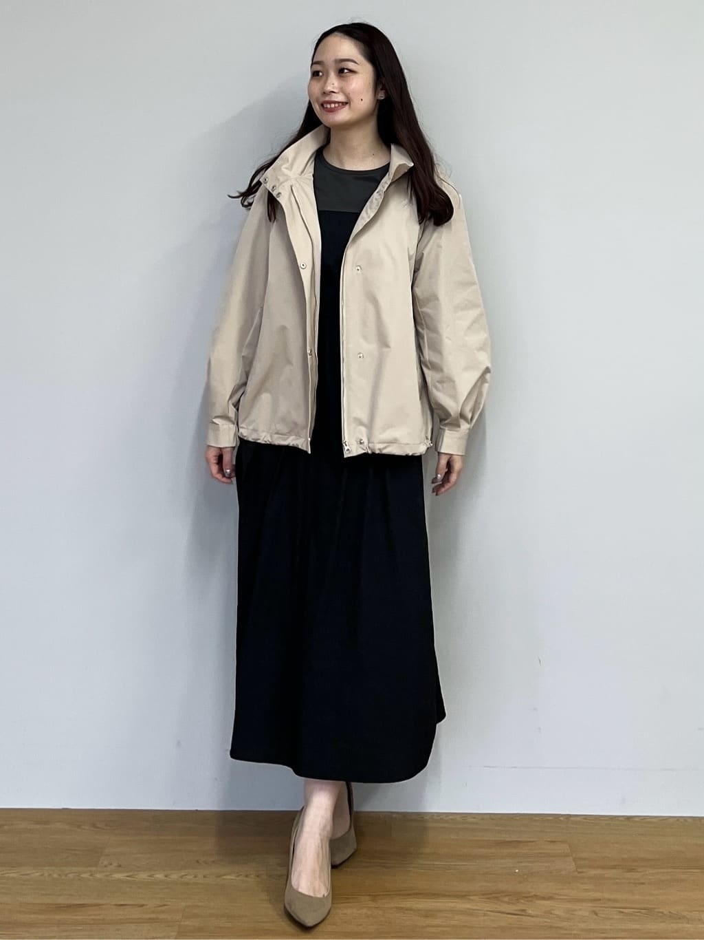 Saekoさんの「COUP DE CHANCE｜【手洗い可／フード取外し可】マウンテンパーカー」を使ったコーディネート
