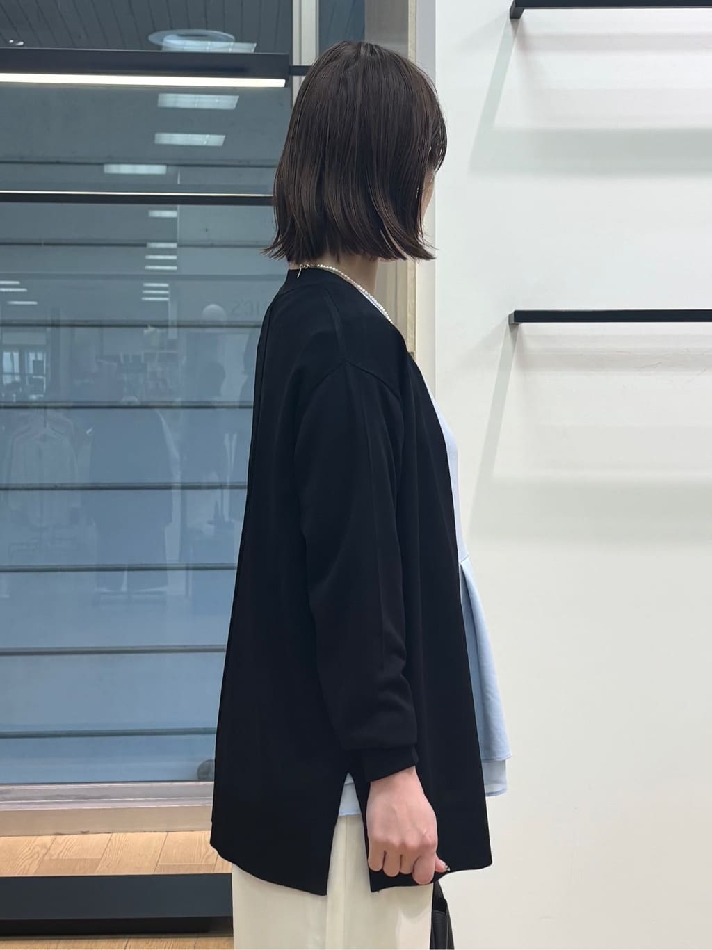 asamiさんの「INDIVI｜ランダムパール調ネックレス」を使ったコーディネート