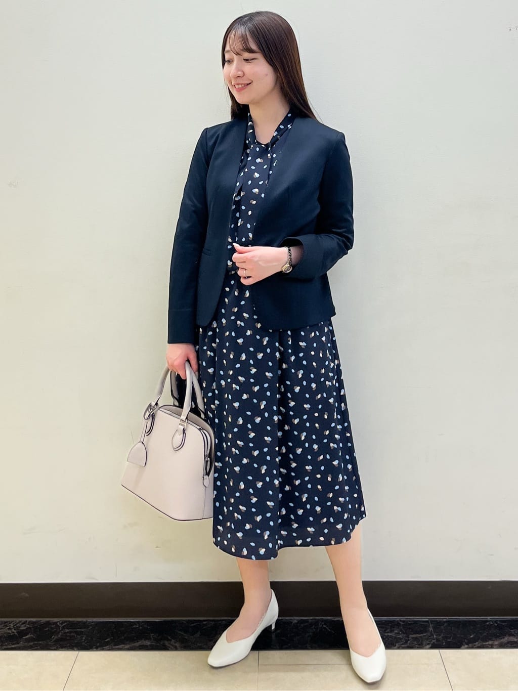 mikikoさんの「Reflect｜【SS-4Lサイズ／UVカット／接触冷感】匠ジャケット／ノーカラー」を使ったコーディネート
