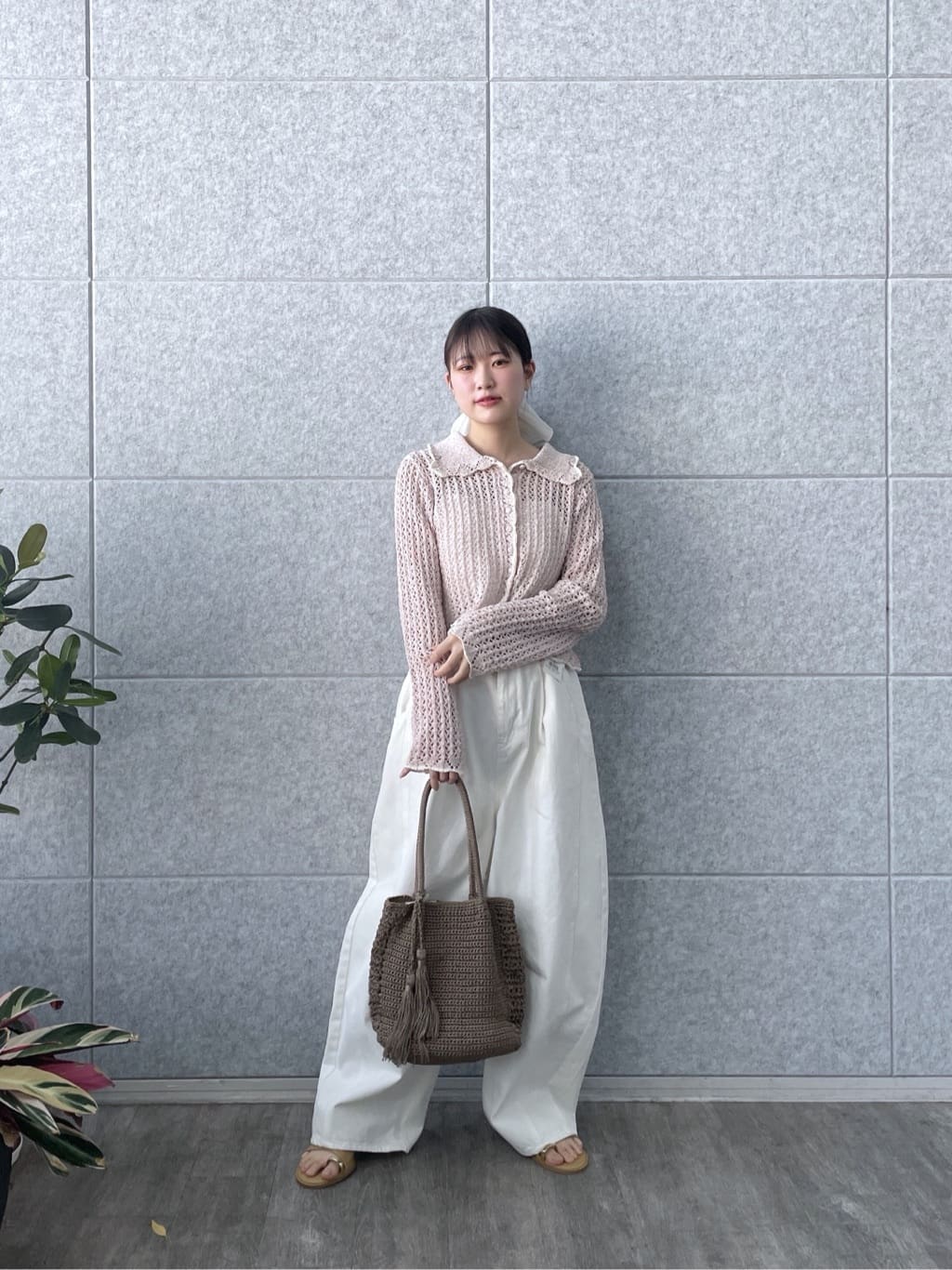 Renoさんの「INDIVI｜【LE VERNIS】Toe ring sandals」を使ったコーディネート