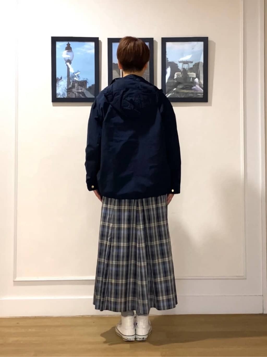 Hiroさんの「Dessin｜【撥水/2WAY】フーディーブルゾン」を使ったコーディネート