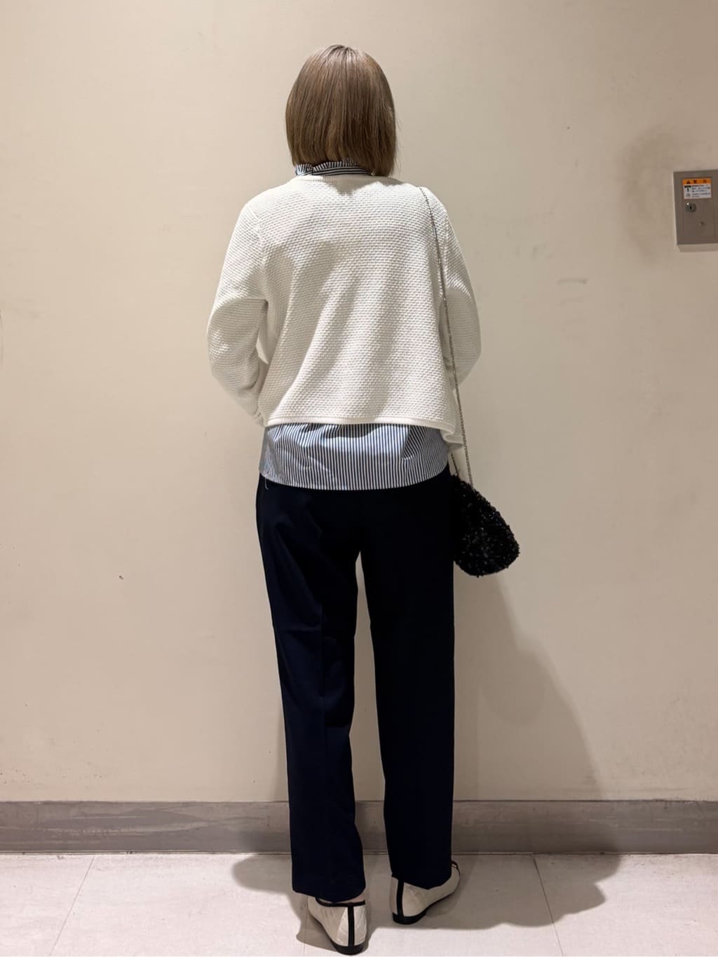 みきちぃさんの「index｜ブロードフロントフリルブラウス【洗濯機OK】《5col》」を使ったコーディネート