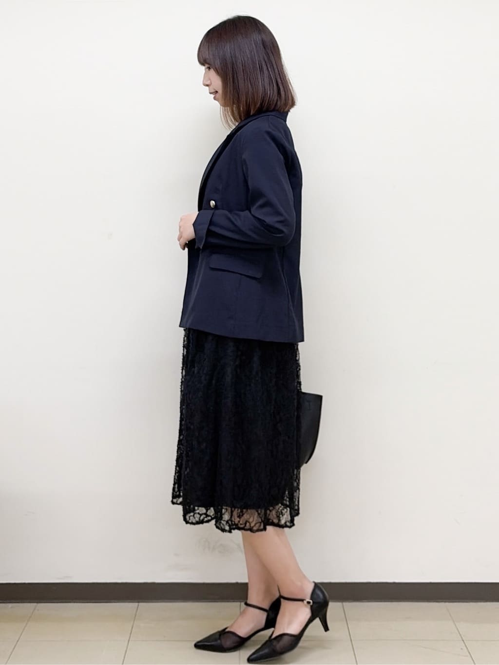 yurinaさんの「index｜《再入荷》ダブルブレストテーラードジャケット【接触冷感／吸水速乾／イージーアイロン／防シワ／洗濯機O」を使ったコーディネート
