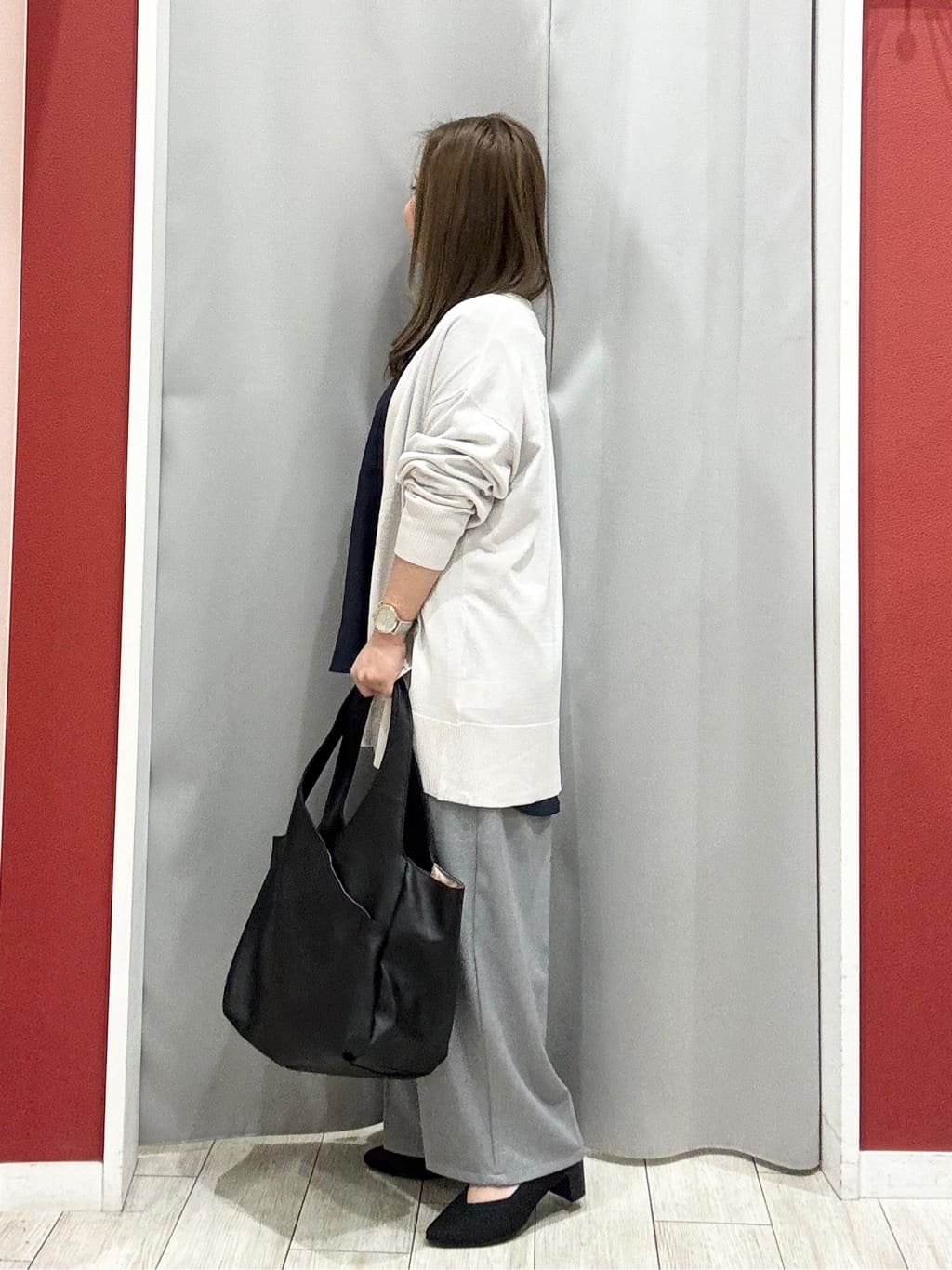 shioさんの「SHOO･LA･RUE｜前後ポケットバルーントートバッグ」を使ったコーディネート