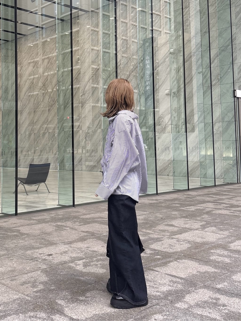 kotakiさんの「INDIVI｜Timeless｜ビッグポケットフォルムシャツ【接触冷感】」を使ったコーディネート