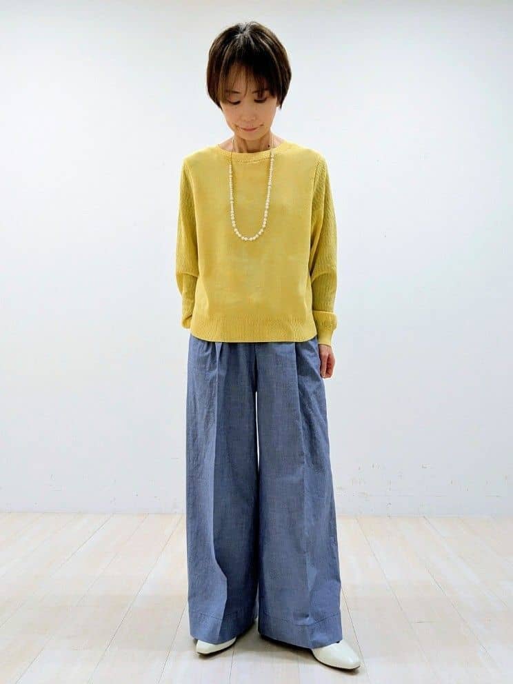 nishiさんの「Reflect｜【羽織にも◎】ダンガリーシャツ」を使ったコーディネート