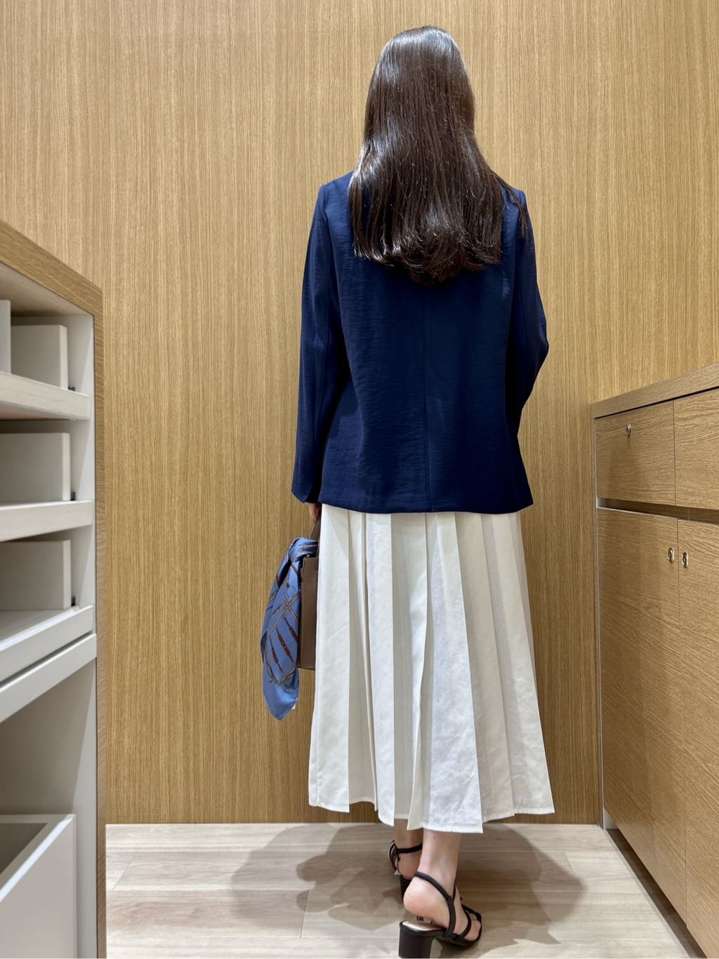 maiさんの「OPAQUE.CLIP｜シングルテーラードジャケット【洗える／裏地なし】」を使ったコーディネート