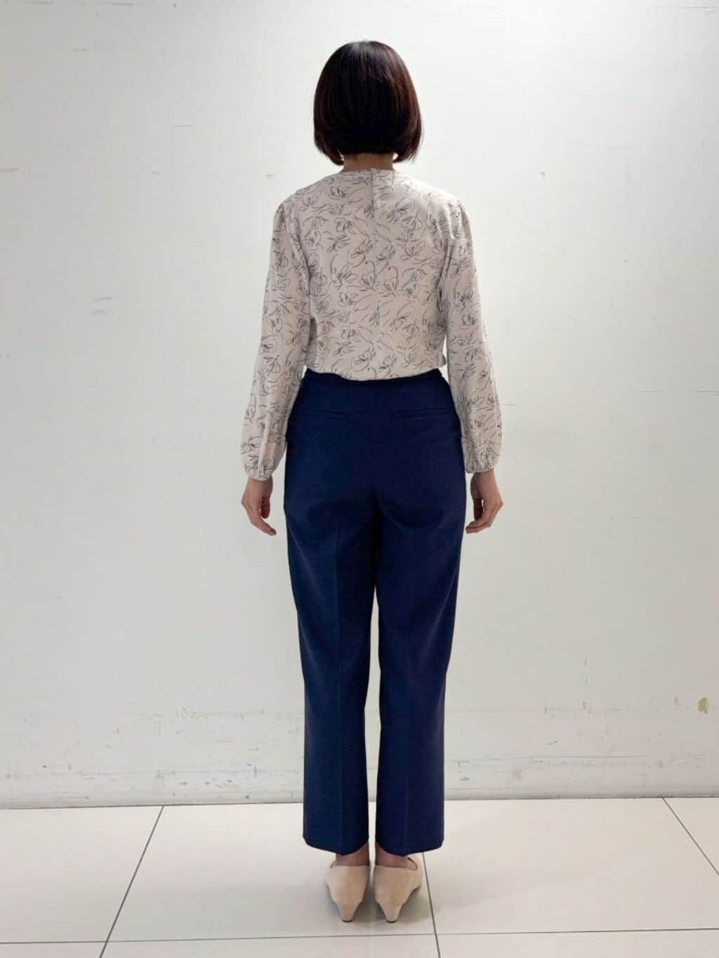 keikoさんの「COUP DE CHANCE｜【手洗い可／日本製】花柄ブラウス」を使ったコーディネート