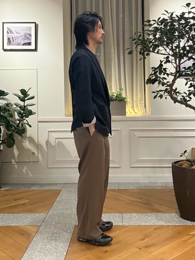 junyaさんの「DRESSTERIOR｜【接触冷感／抗菌防臭／消臭】ICE CLEAR COTTON ポケットTシャツ」を使ったコーディネート