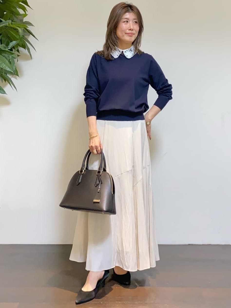 tomoさんの「UNTITLED｜【定番人気/はっ水/洗える】タスランショートトレンチコート」を使ったコーディネート