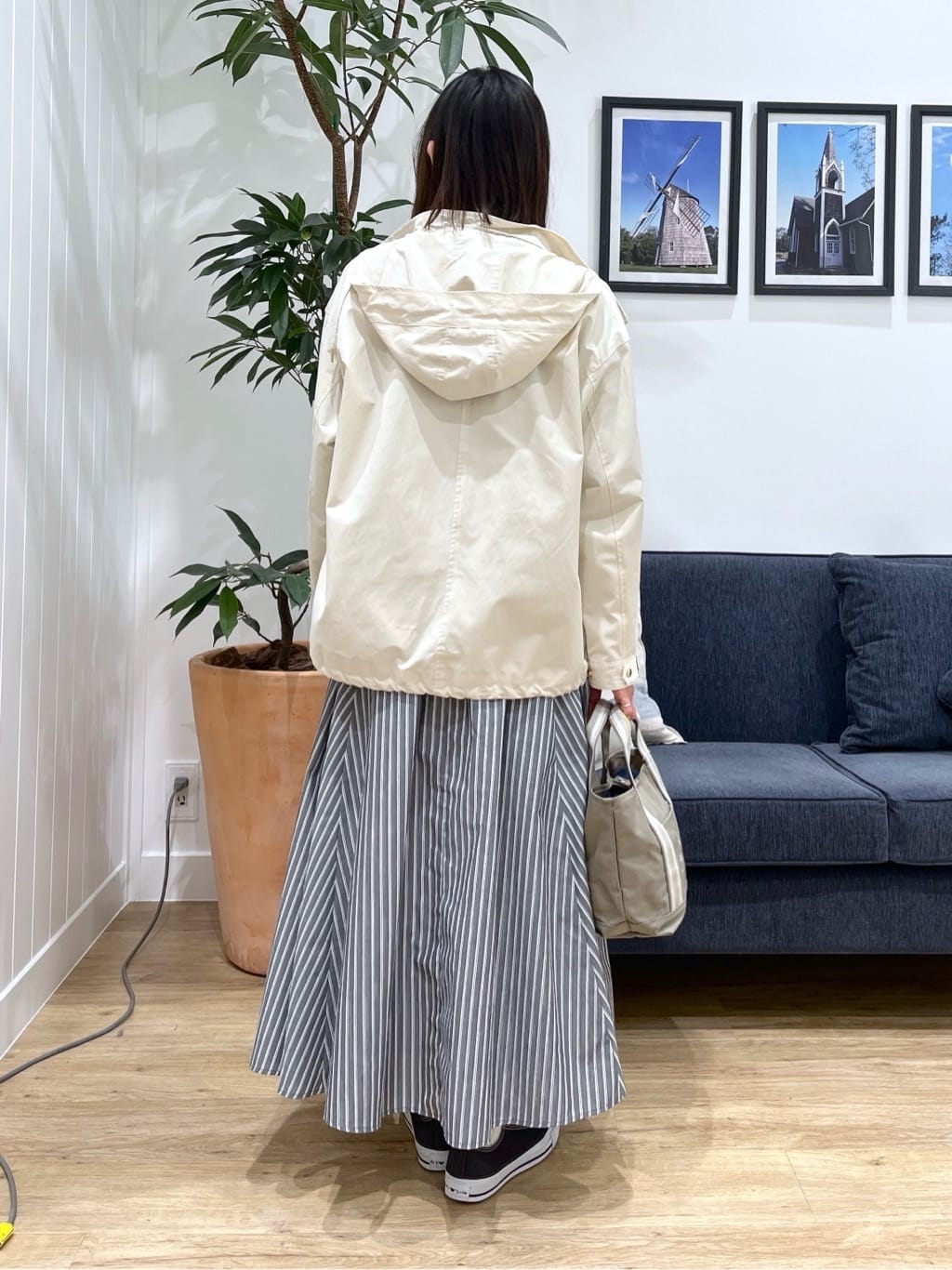 canaさんの「Dessin｜【洗える】シアーリラックスニット」を使ったコーディネート