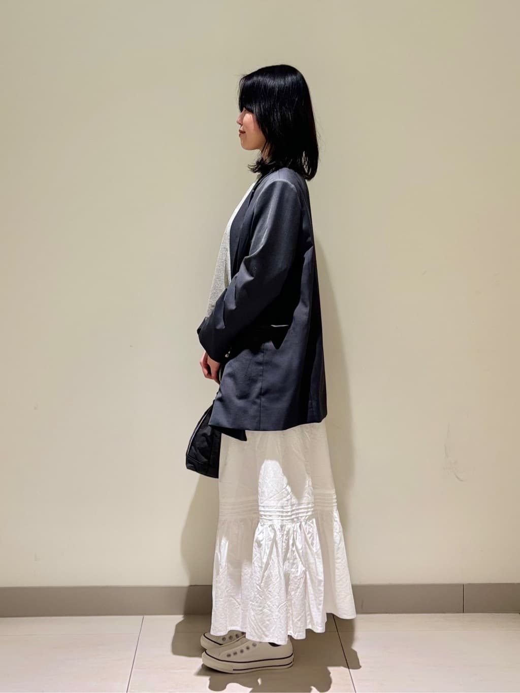mayuさんの「Dessin｜ダブルジャケット」を使ったコーディネート