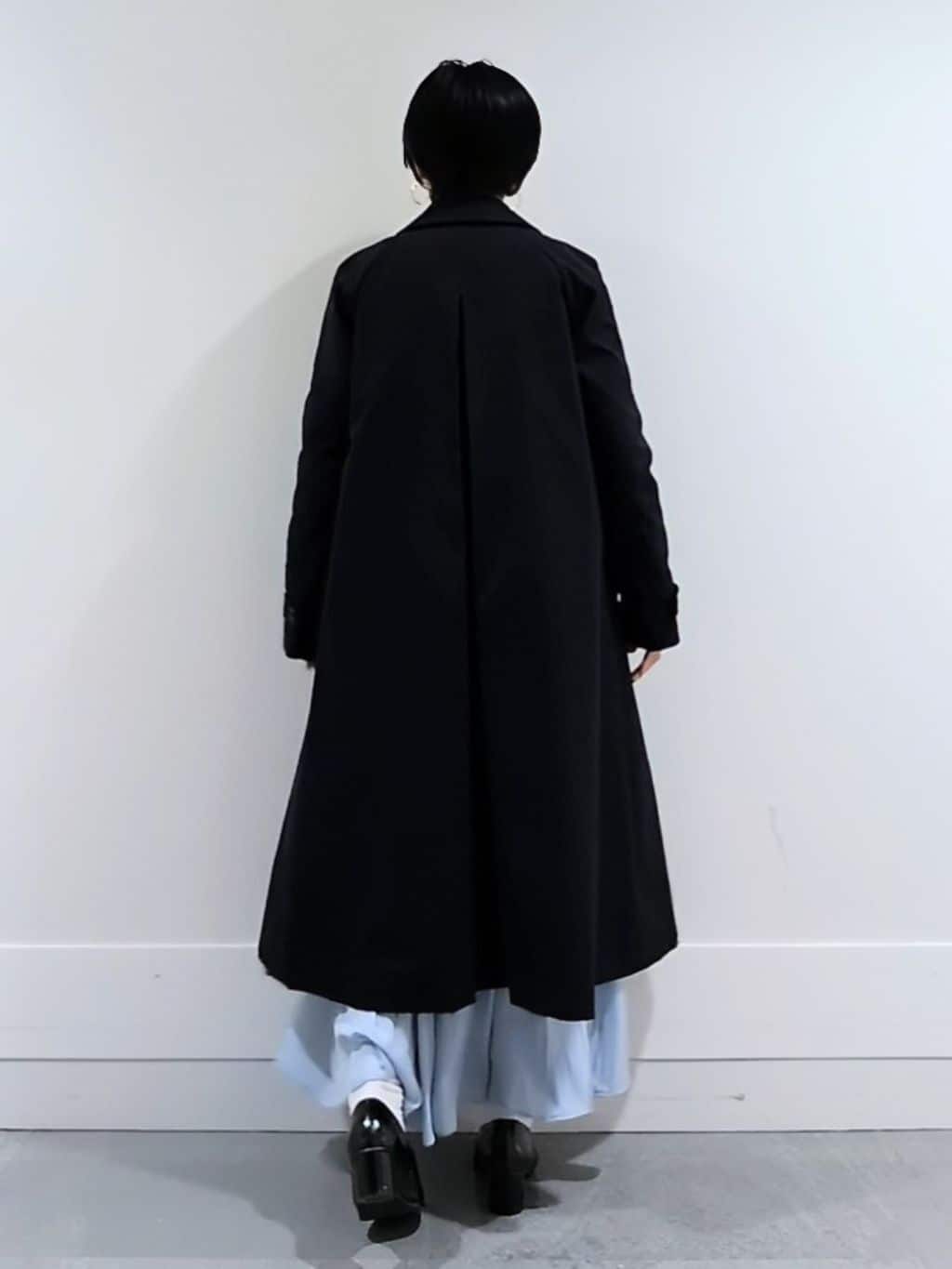 ミズタさんの「UNTITLED｜◆【はっ水/洗える】タスランステンカラーコート」を使ったコーディネート