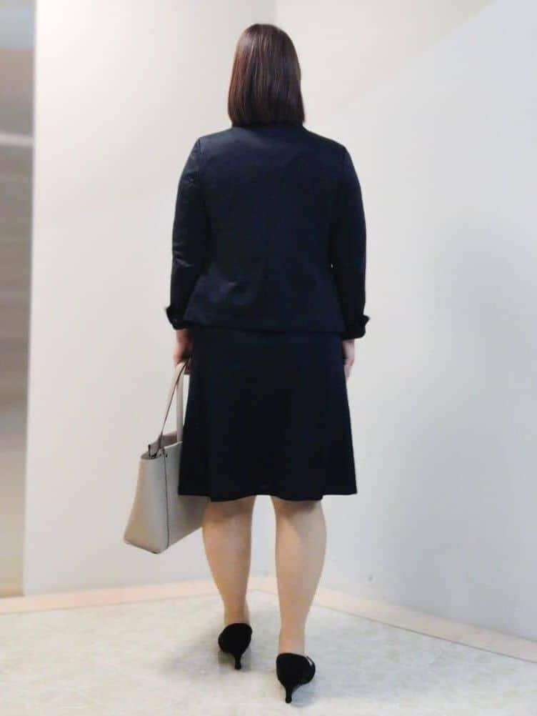 エリさんの「Reflect｜【SS-4Lサイズ／UVカット／接触冷感】匠ジャケット／ベーシックテーラード」を使ったコーディネート