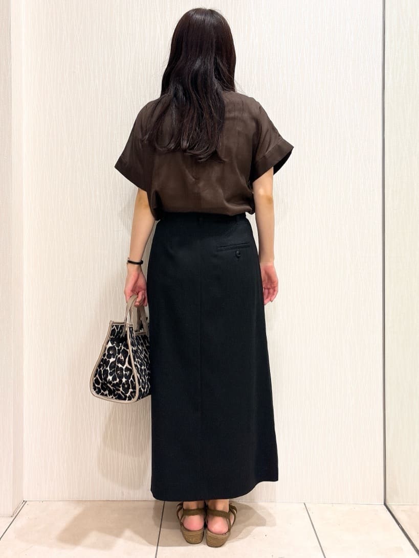 SAHOさんの「UNTITLED｜リングコードトップネックレス」を使ったコーディネート
