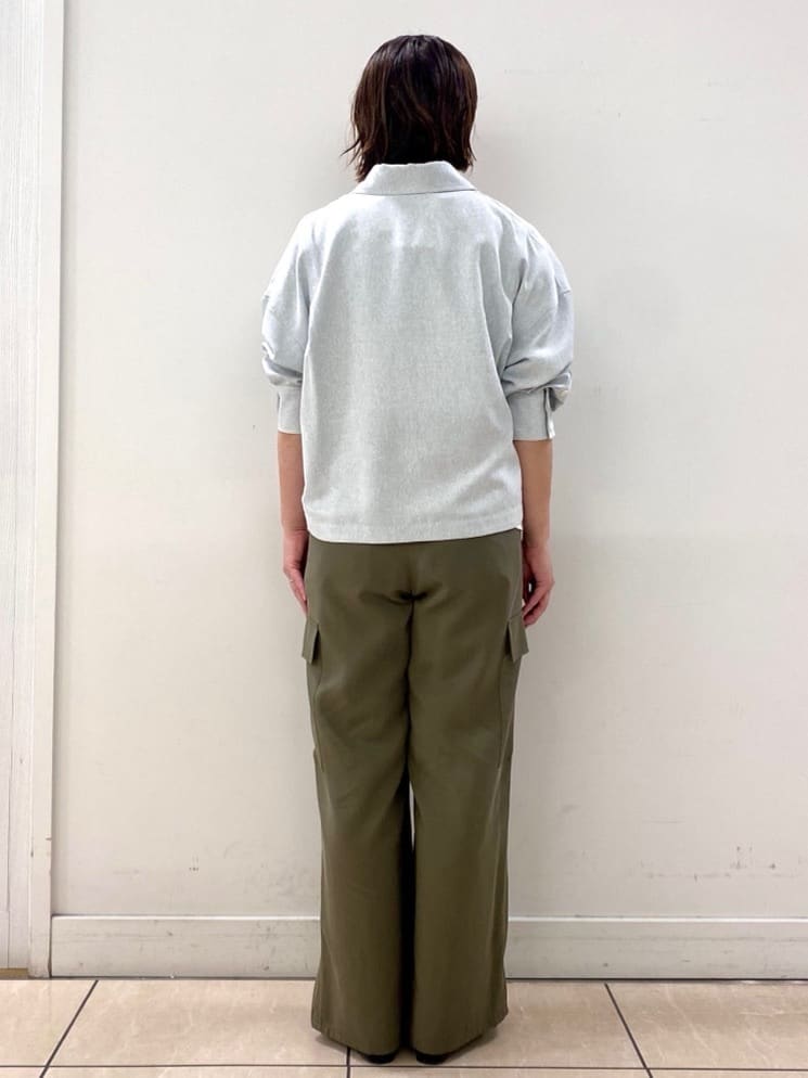 ksmさんの「Reflect｜リネンライクシャツブルゾン」を使ったコーディネート