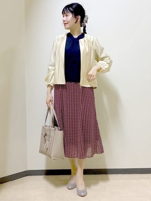  beni_gingerさんの「Reflect｜【ライトアウター／ゆったり羽織れる／気軽な羽織りに◎】ライトブルゾン」を使ったコーディネート