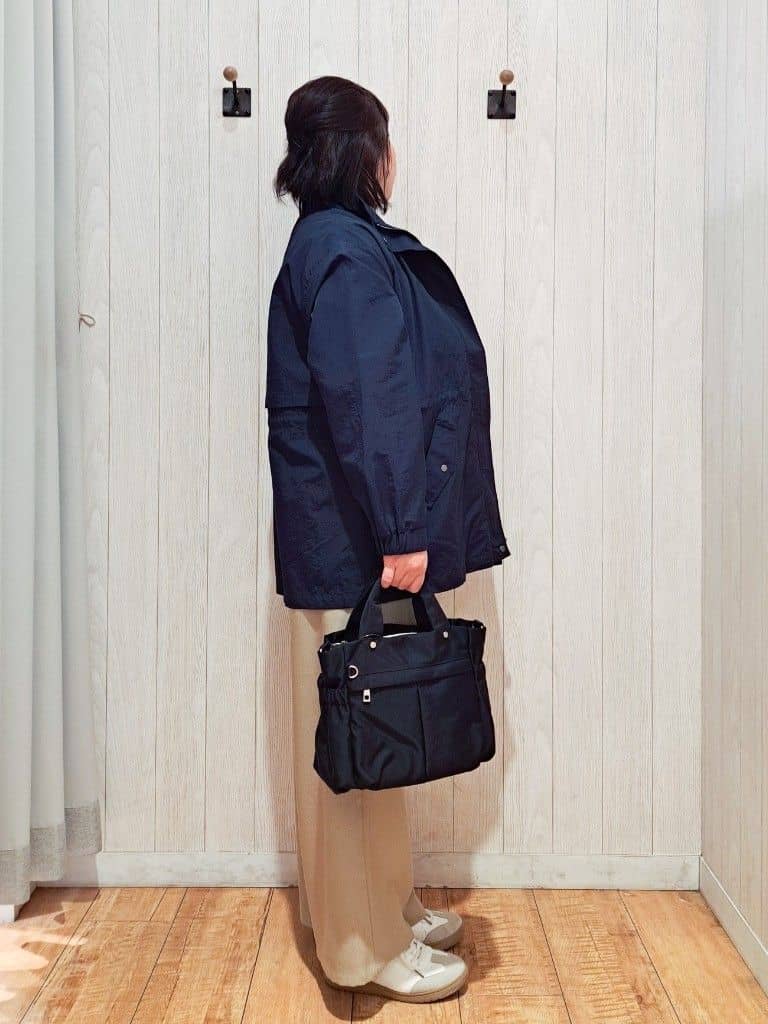 kotomiさんの「SHOO･LA･RUE｜【UV/体型カバー】とろみフロントタック7分袖ゆるトップス」を使ったコーディネート