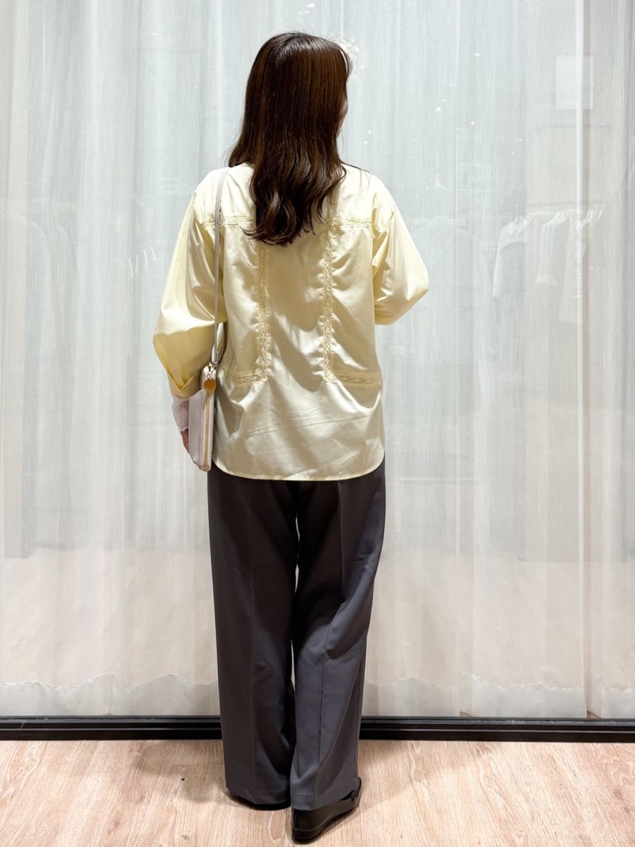 かなさんの「OPAQUE.CLIP｜ラッセルレーストップス【洗濯機OK】」を使ったコーディネート